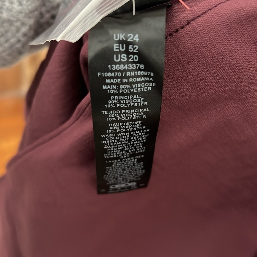 ASOS Maroon Dress - Picture 5 of 6